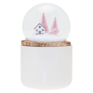 Winter Wonderland Snow Globe Candle